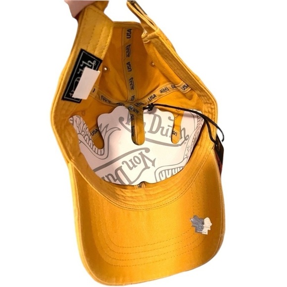 NWT Von Dutch distressed mustard yellow hat - Picture 4 of 10